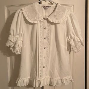 White ladies blouse